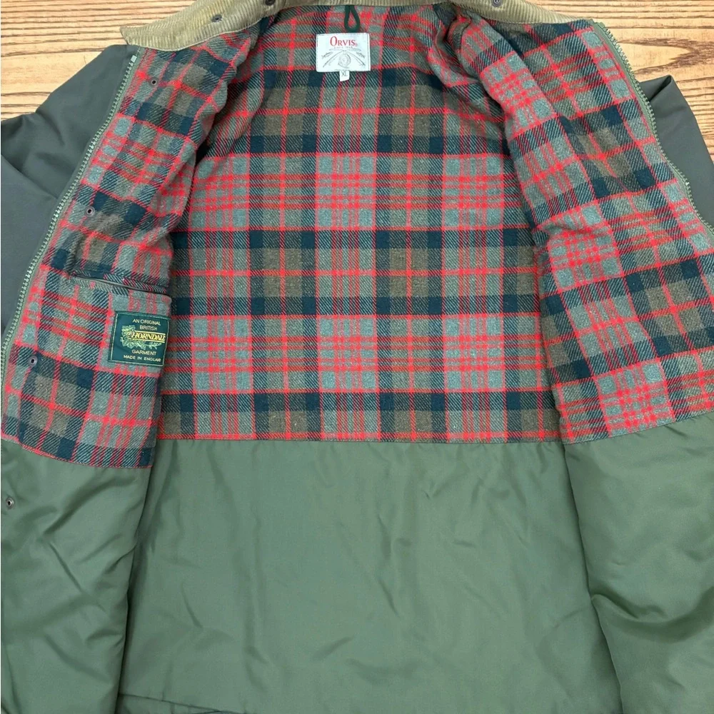 Vintage‎ 70s 80s Orvis Thorndale of England Waxed Cotton Heritage Hunting Jacket